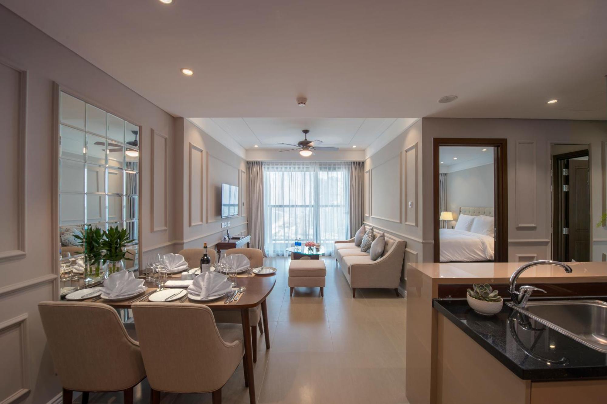 Luxury Beach Condo 5-Star, Rooftop Pool Дананг Екстер'єр фото